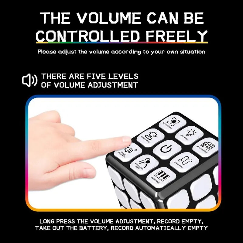 Magic Melody Cube™ - Llamativo, mágico e instructivo - Cubo de juego educativo