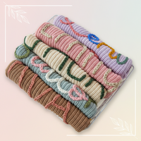 Thumbnail for TinyStitch – Jersey de punto personalizado con nombre para niños