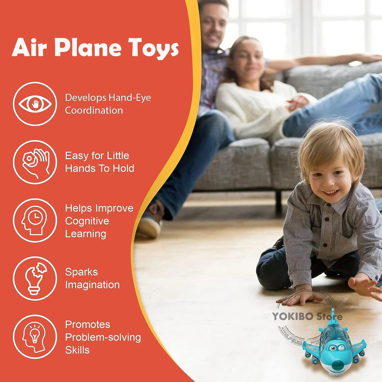 Pilot Pals Plane™ - Perfect Copilot - Avión piloto
