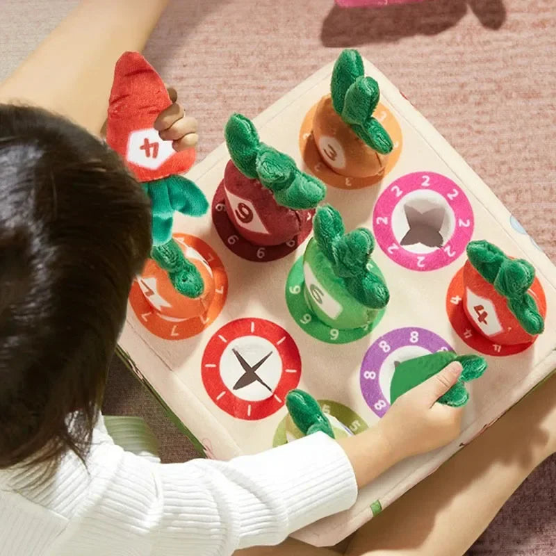 Sensory Carrots – Toca y elige – Zanahorias sensoriales