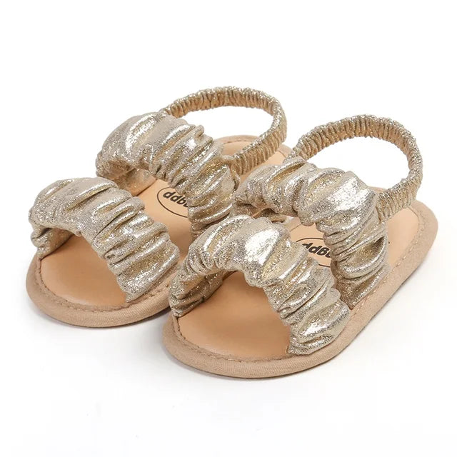 Mini Fashion™ - Suaves y cómodas - Sandalias con tela para niña