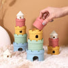 Stack & Learn™ – Diversión apilando con inteligencia – Torre apilable Castillo