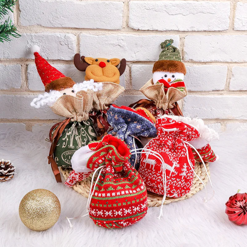 MerryBags – Lujosas y reutilizables: bolsas de regalo navideñas festivas