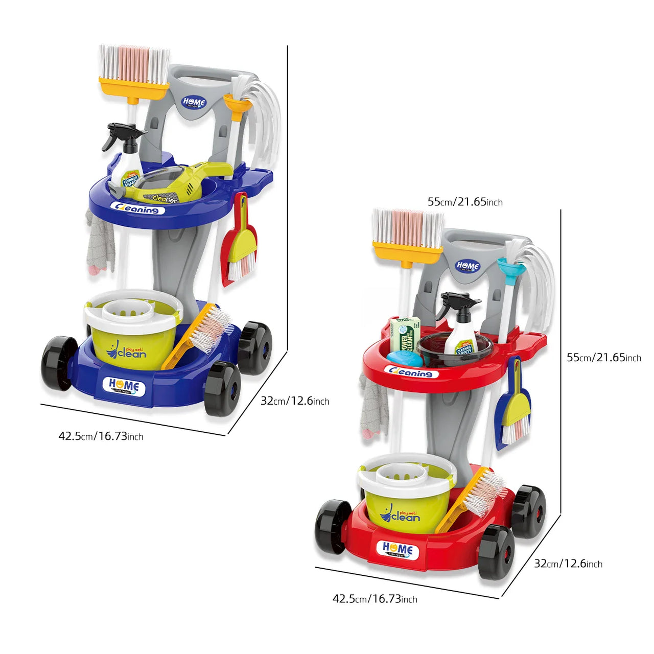 CleanPlay – Educativo y divertido: carrito limpiador de juguetes