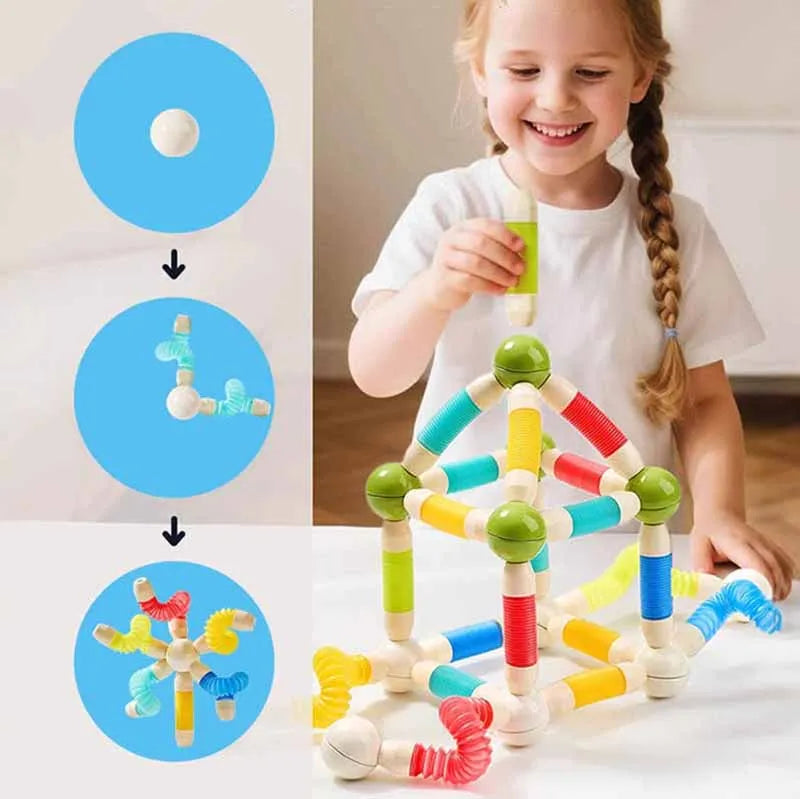Magnetic Sticks - Construcción sin límites: palos magnéticos flexibles