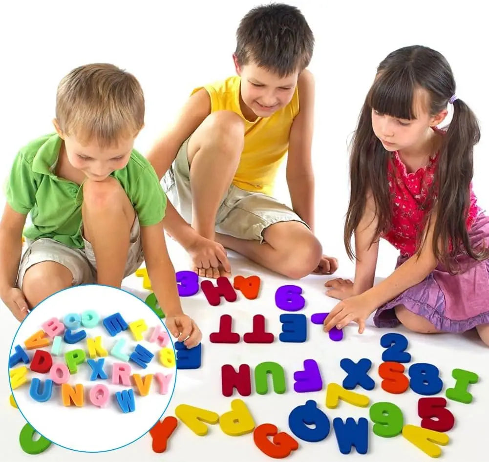 Colorful Bathing Letters™ - Educativo y divertido - Letras de baño de colores