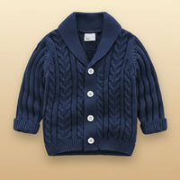 Thumbnail for CozyCub – Cómodo y moderno: jersey de punto para niño