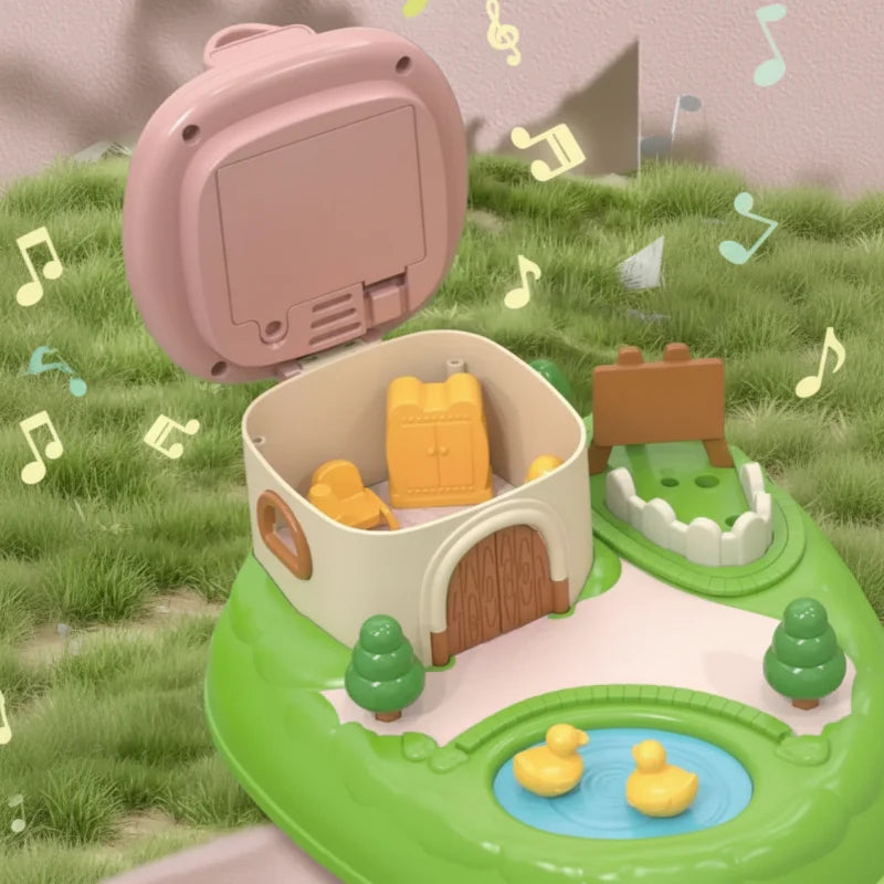 Magnetic Princess Castle – Creativo y mágico – Juego de casa de muñecas magnética