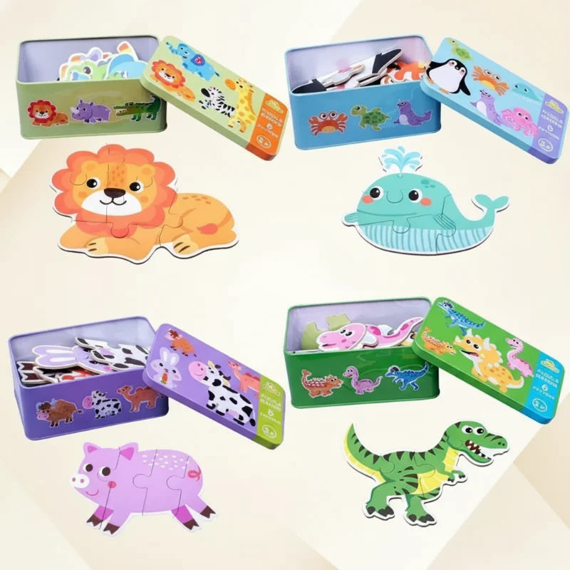 BrainBox – Aprender y jugar – Rompecabezas de madera en 3D