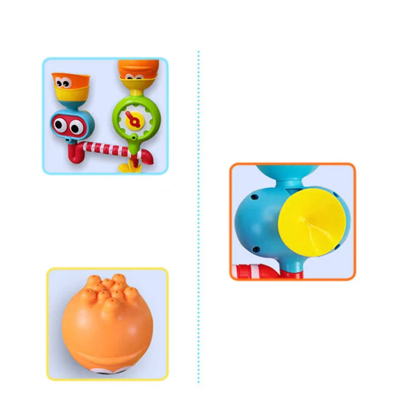 Waterwheel Fun™ – Diversión acuática – Gira y salpica con la rueda hidráulica