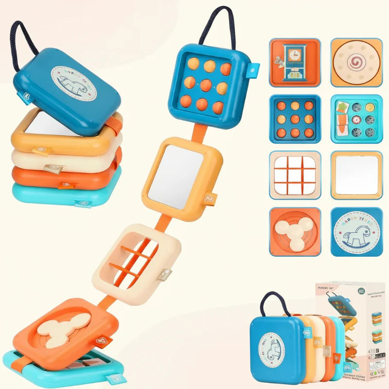 MiniAdventures – Creativo y educativo – Tablero de actividades para bebés que viajan