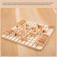 Thumbnail for Wooden Chess Puzzle Game – Estrategia y reflexión – Juego de mesa
