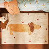Little Haven™ - Suave y cómoda - Alfombra perro salchicha