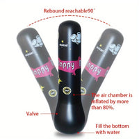 Thumbnail for BopBag – Divertido y activo: saco de boxeo hinchable con guantes