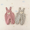Striped Overall Romper – Suave y cómodo – Mono infantil