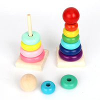 Thumbnail for Rainbow Stacker™ – Diversión de torre colorida – Torre apilable arcoíris