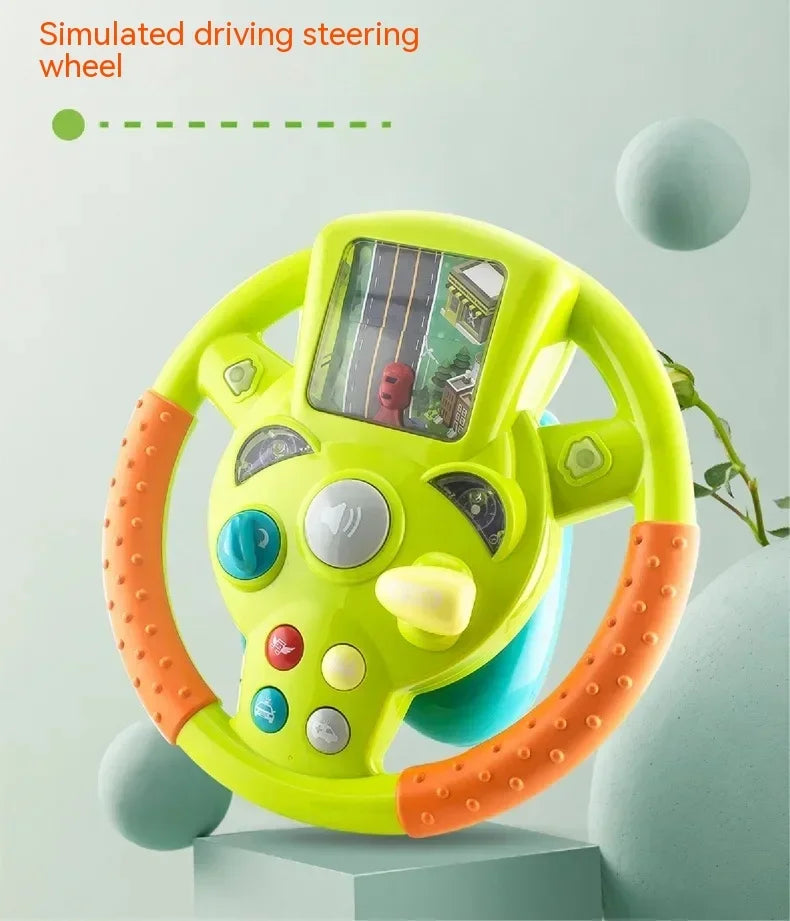 Toy Steering Wheel™ - Volante Mini, Maxi-Fun - Volante de juguete