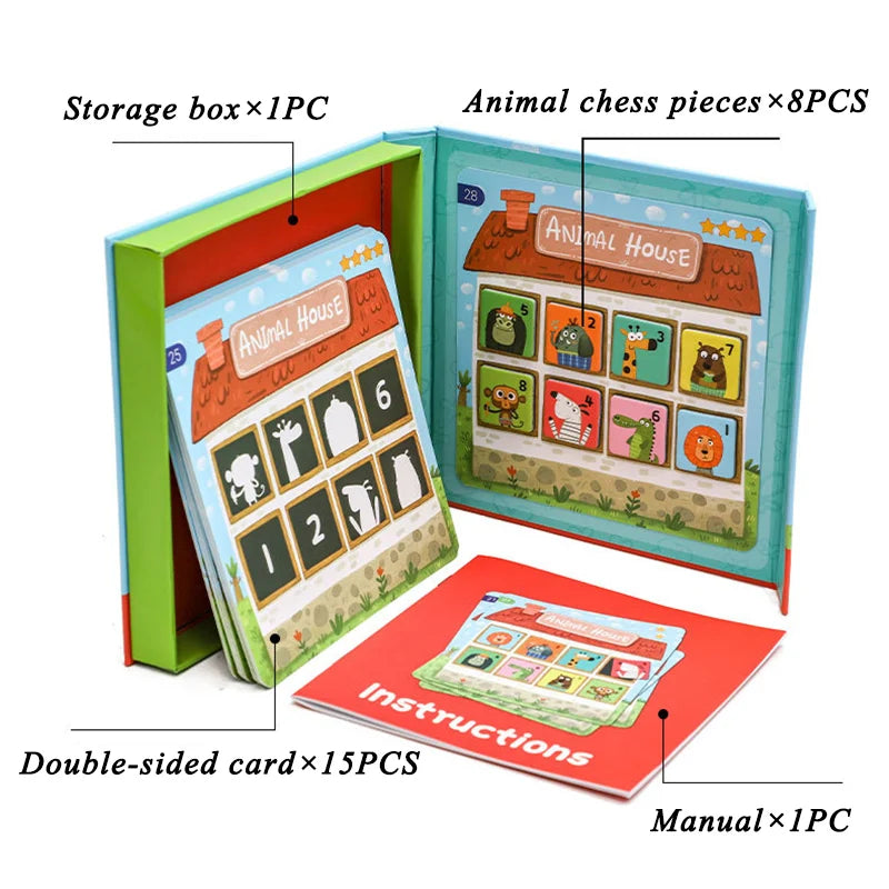 Montessori Memory Match Game™ - Educativo y creativo - Juego de memoria