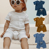 Thumbnail for Baby Summer Outfit – Ligero y cómodo – Conjunto de ropa