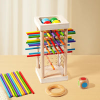 Thumbnail for Wooden Stick Battle Game – Razonamiento e Interacción – Juego de mesa estratégico