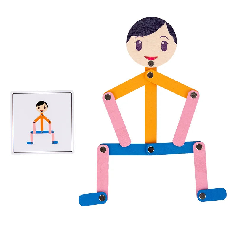 PlayGrow - Crecer jugando - Rompecabezas Montessori Deportista