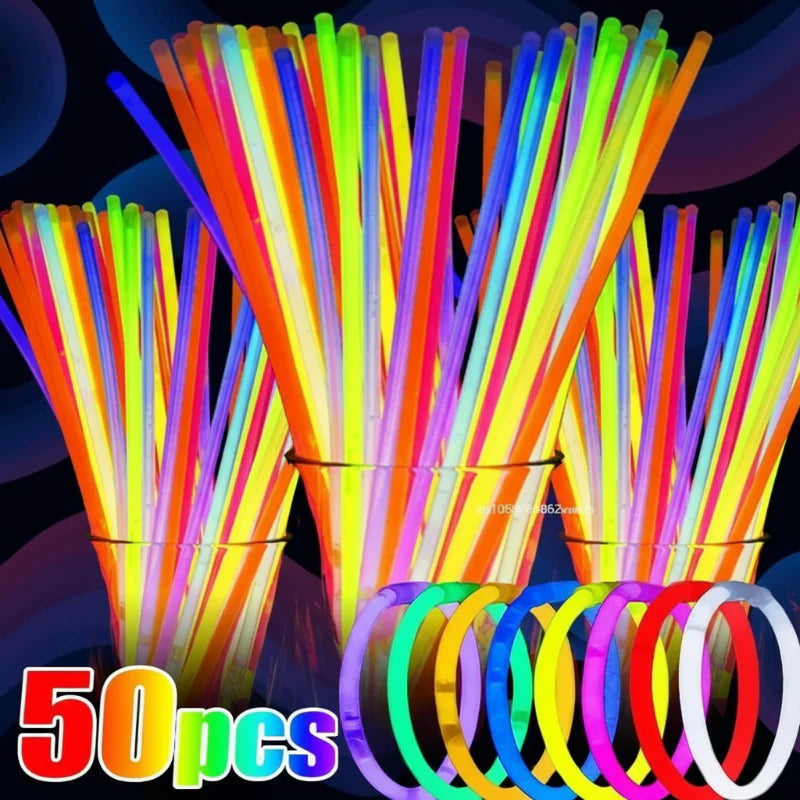 NeonJoy – Coloridos y brillantes: palitos luminosos para fiestas