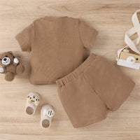 Thumbnail for Mini Fashion™ - Lindo diseño de oso - Conjunto de verano - osito