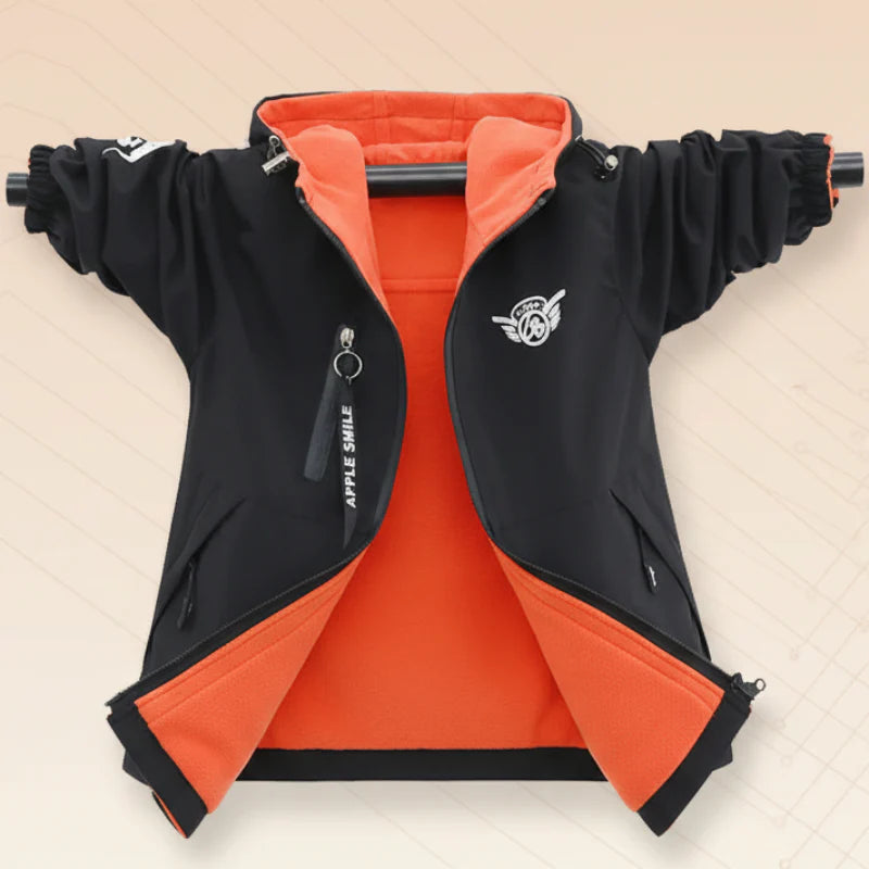 Reversible Kids Jacket – Impermeable y cortavientos – Chaqueta ligera
