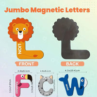 Thumbnail for Magnetic Alphabet – Aprender y jugar – Set de letras imantadas
