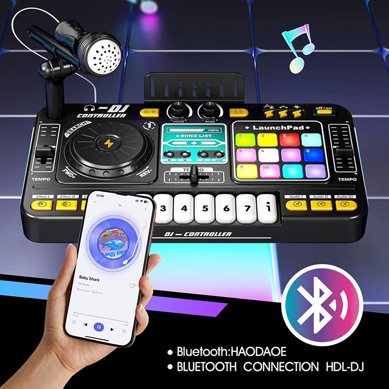 MiniDJ – Musical e interactivo: mezclador DJ de juguete