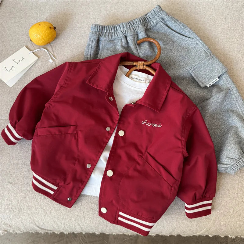 UrbanCub – Robusto y elegante – Chaqueta de béisbol para niños