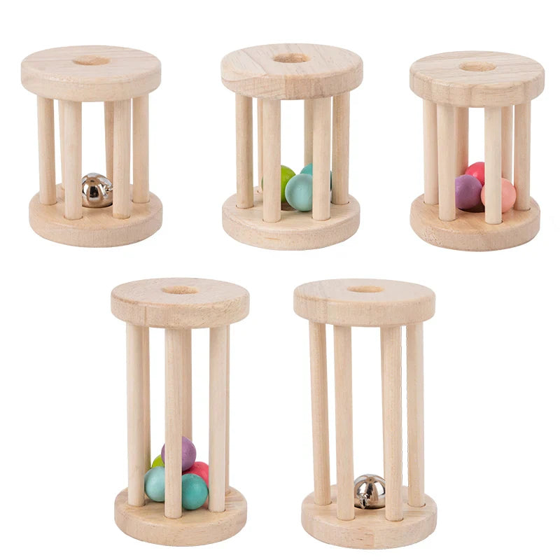 Music Rattle™ – Jaula Merry Roll – Juguetes sonajeros de madera