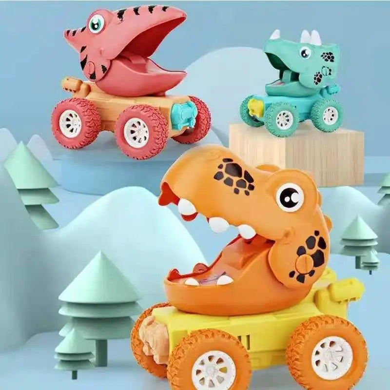 Dino Monstertruck™ - Carrera de dinosaurios Push & Go - Dino monstruo-camión