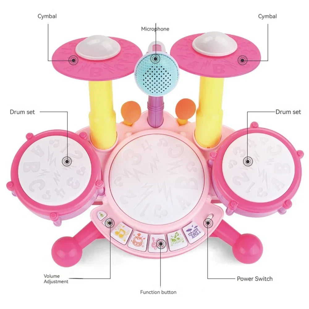 Kids Drumset™ - Los más pequeños se inician - Set de batería musical