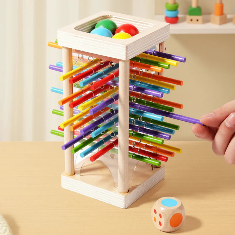 Wooden Stick Battle Game – Razonamiento e Interacción – Juego de mesa estratégico