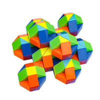 Thumbnail for Rainbow Twister™ - Fold and Play Slim - Cubo rompecabezas de colores