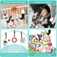Thumbnail for Baby Spiral Toy™ - Silla de auto y cochecito Juguetes