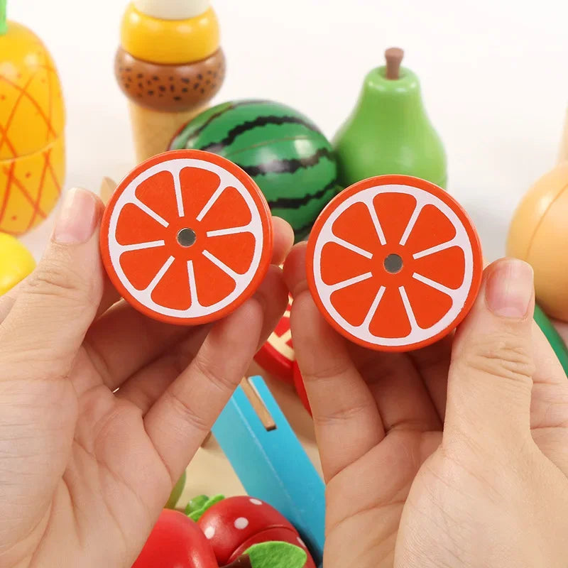MiniChef – Divertido y creativo: juego magnético de cocina de madera