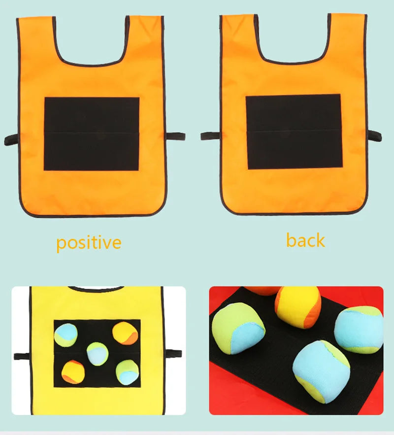 Sticky Shot – Copiar y pegar – Chaleco deportivo adhesivo