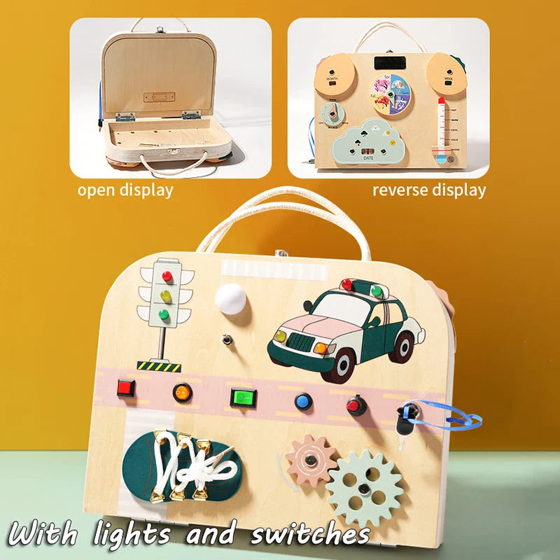 Skill Board™ - Toca y juega - Tablero sensorial de actividades