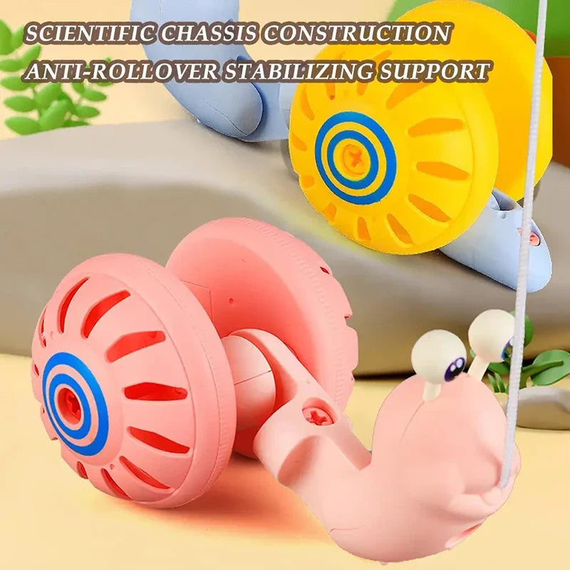 Snail Toy™ - Caracol en movimiento - Caracol con cuerda para correr
