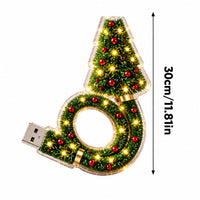 Thumbnail for HolidayBeam – Festivo y acogedor: proyector navideño USB con patrones de luz