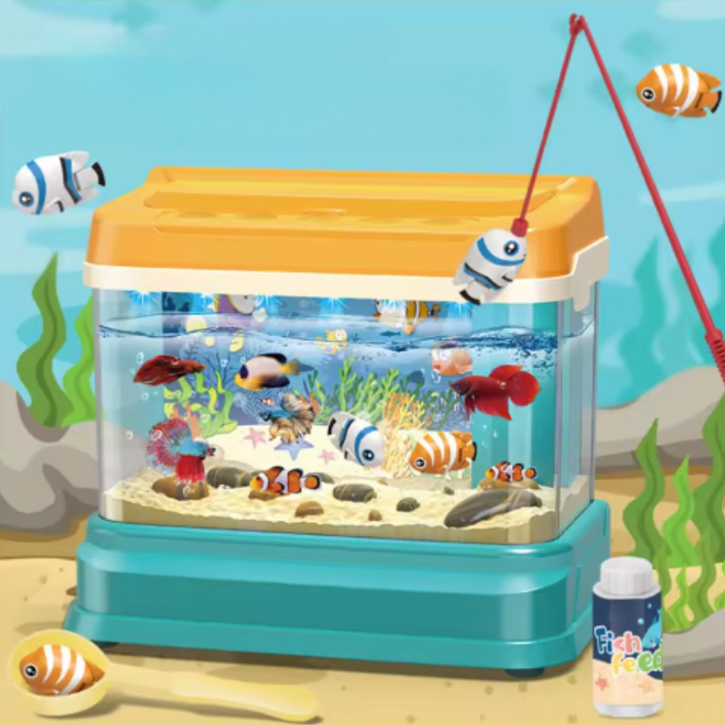 Aqua Friends – Aprender y jugar – Juego de pesca Acuario