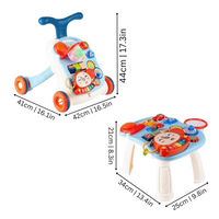 Thumbnail for Baby Walker – Seguro e interactivo - Andador y centro de juegos para bebés 3 en 1
