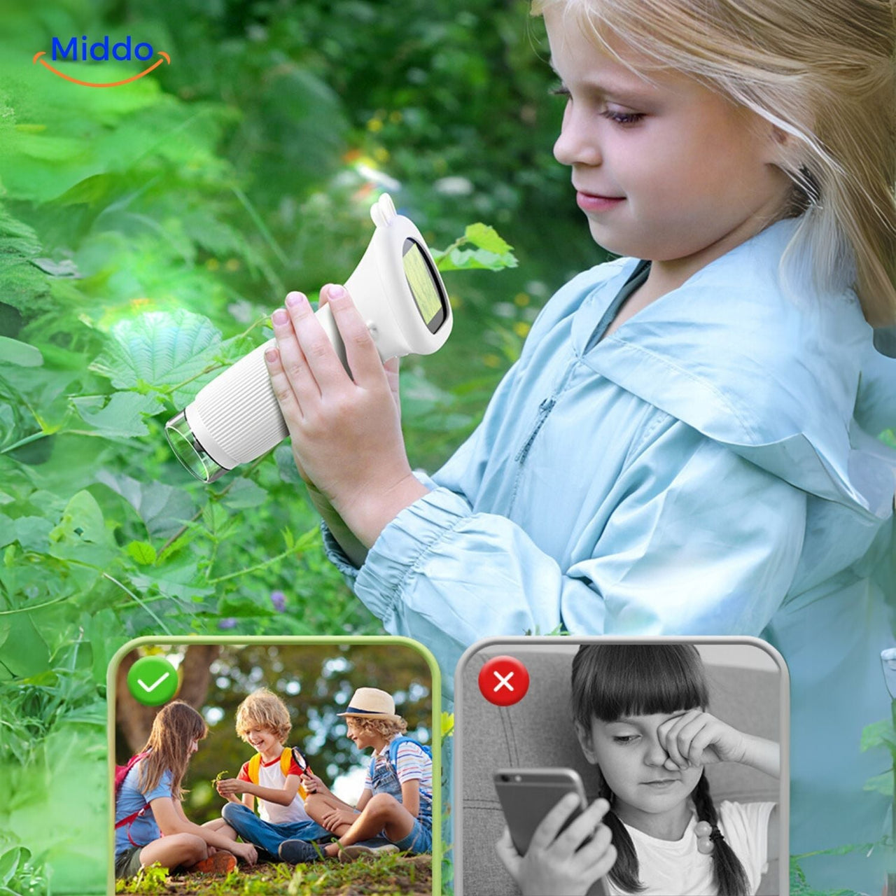 Kids Microscope – Descubrimiento de la ciencia – Microscopio portátil