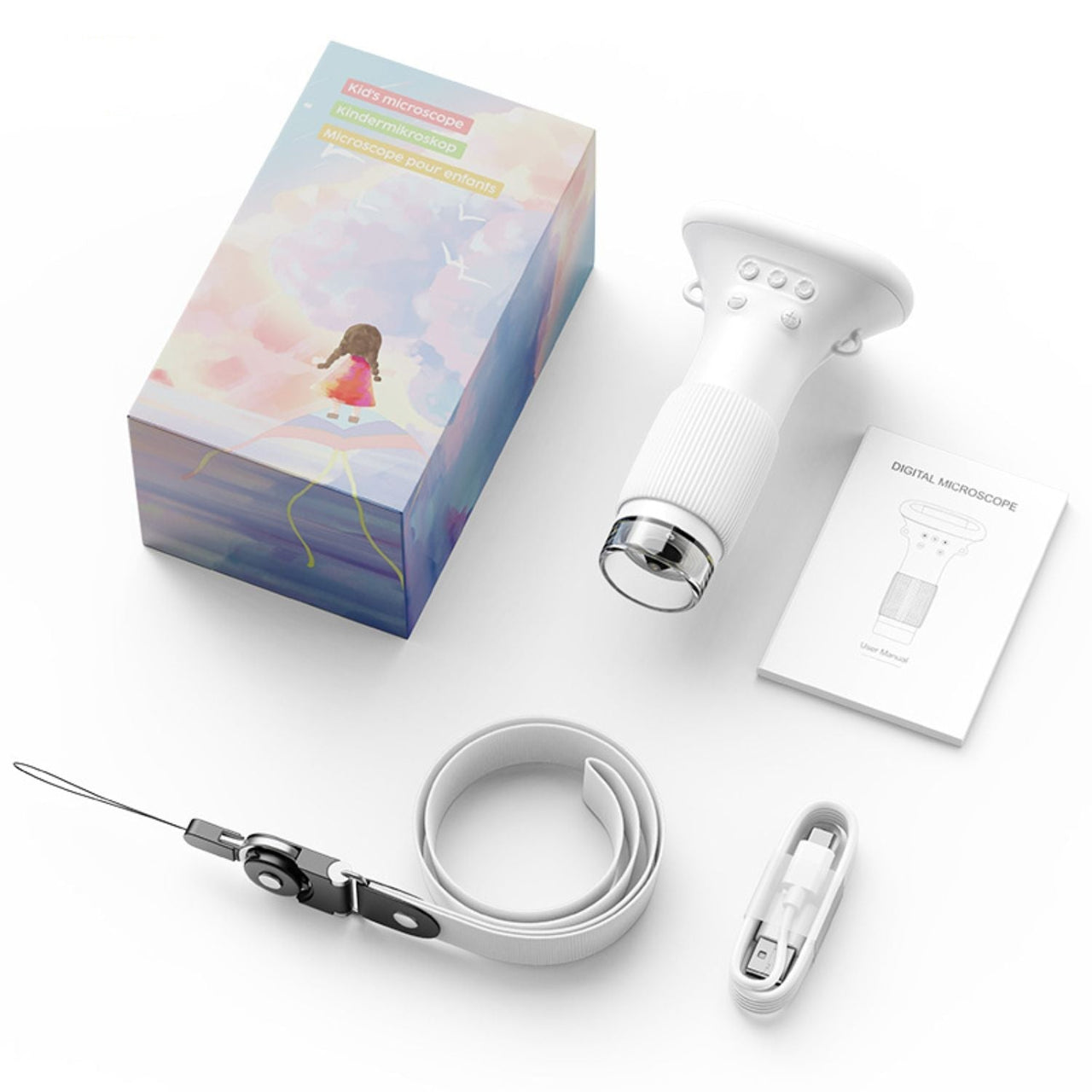 Kids Microscope – Descubrimiento de la ciencia – Microscopio portátil
