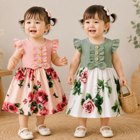 Thumbnail for Garden Dress – Verano y frescura – Vestido floral para niñas