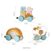 HappyTrain – Montessori & Fun – Set de trenes de madera
