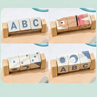 Thumbnail for WoodMaze – Divertido y educativo – Mesa de actividades de madera con laberinto de cuentas