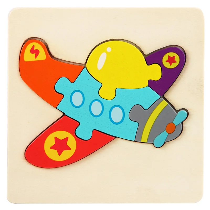 3D Wooden Puzzle™ - Aventura lúdica con animales - Rompecabezas de madera 3D